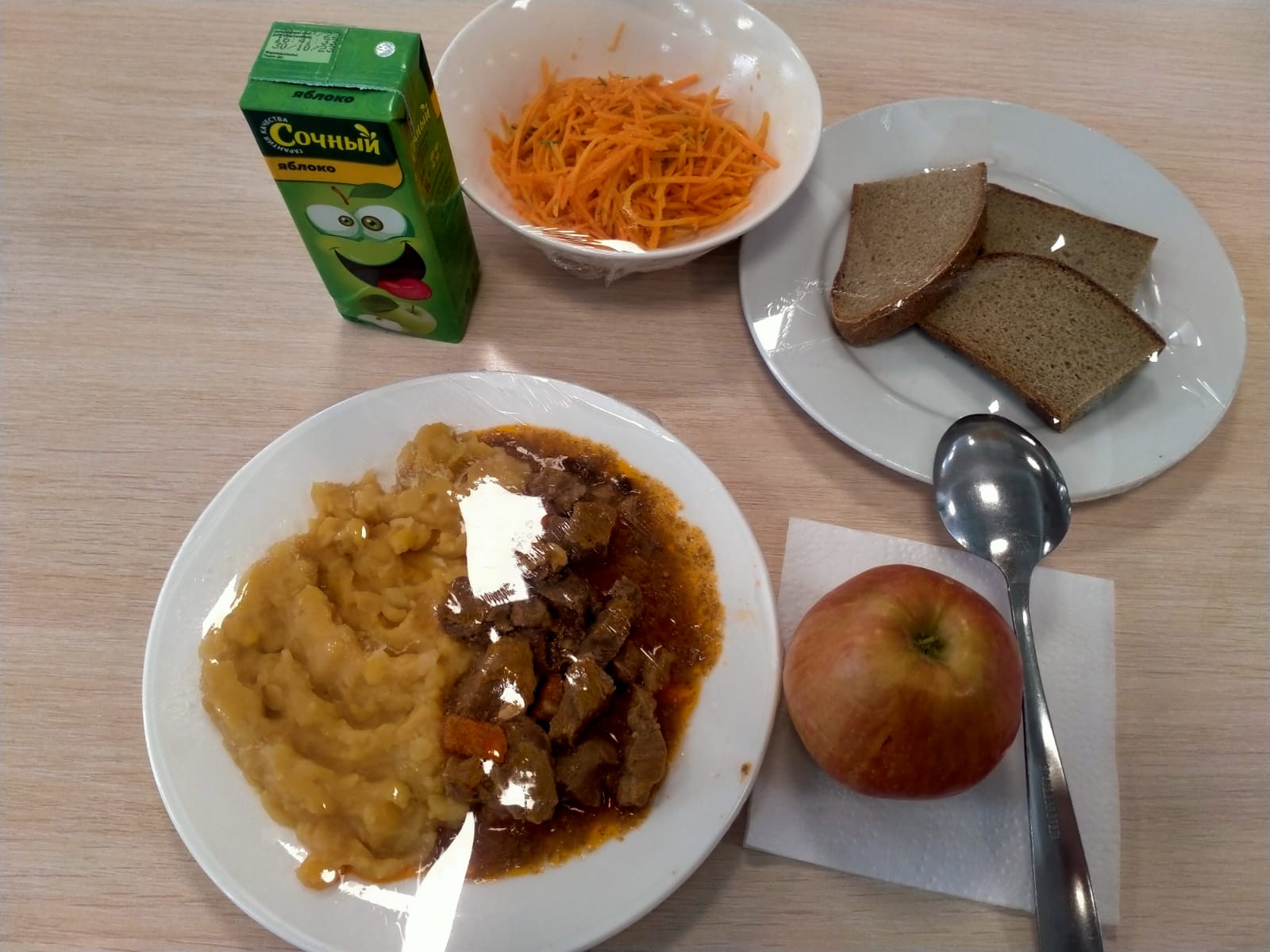 Төрт апталық ас мәзірінің III-аптасының 1-күні (13.05.2024 ж.