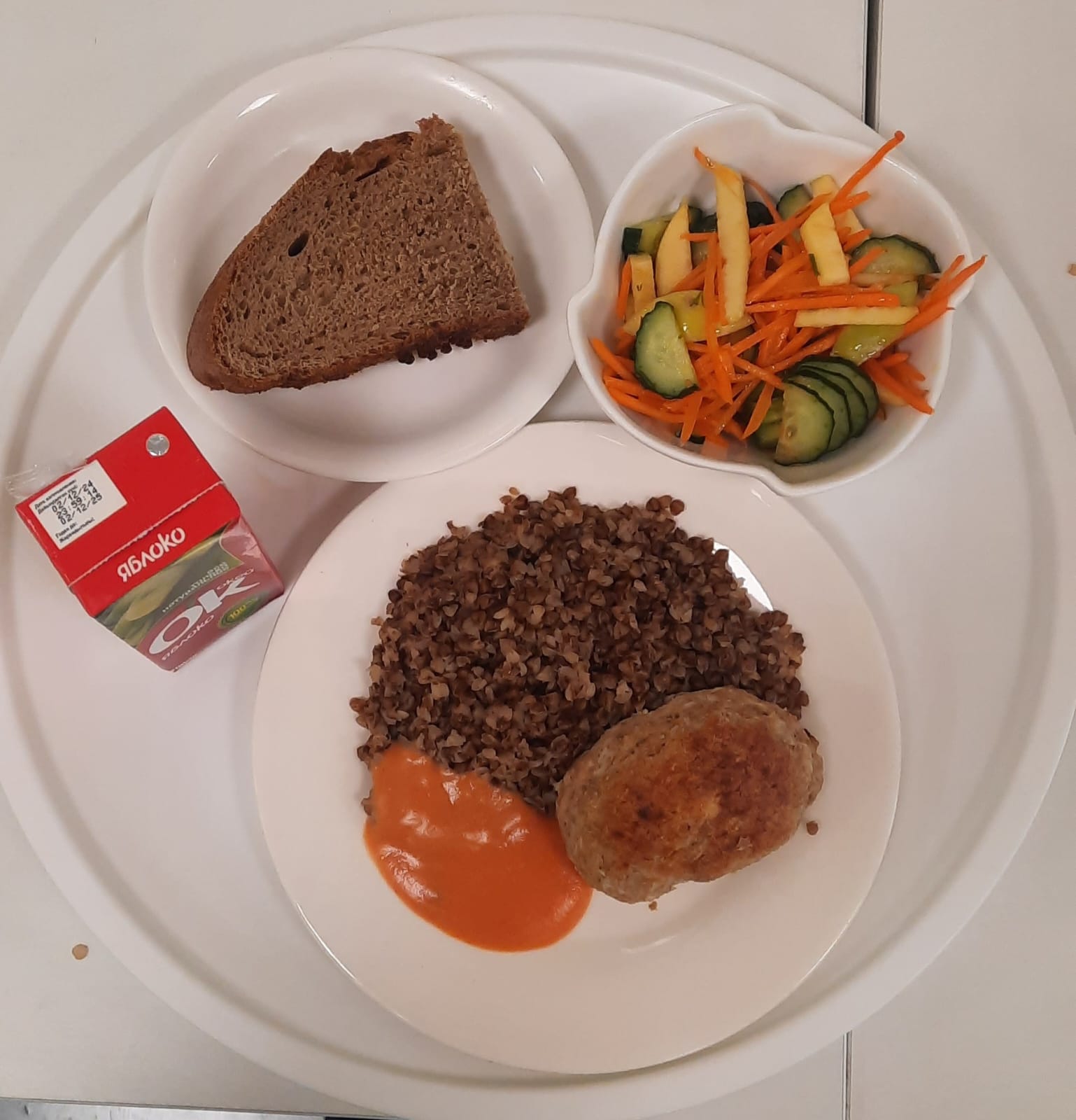 Төрт апталық ас мәзірінің II-аптасының 3-күні (15.01.2025 ж.