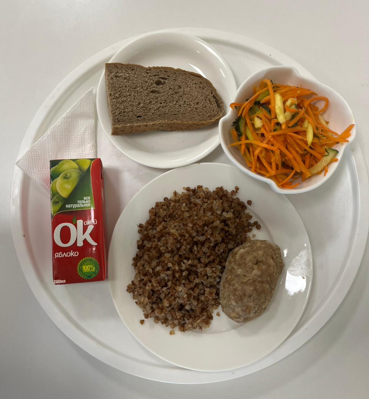 Төрт апталық ас мәзірінің 2-аптасының 3-күні (12.02.2025) ж.