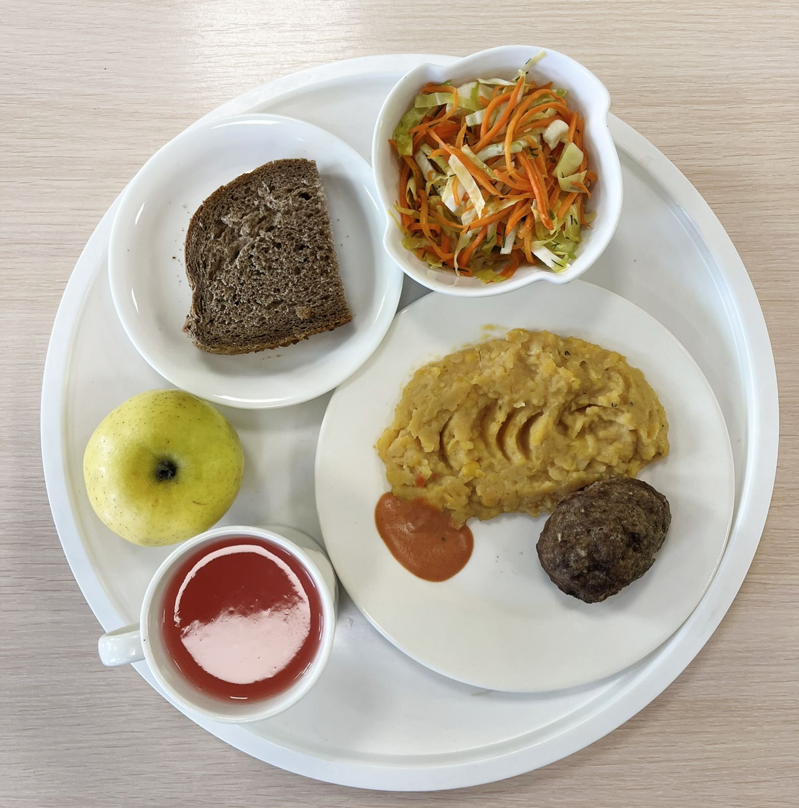 Төрт апталық ас мәзірінің 3-аптасының 4-күні (20.02.2025) ж.