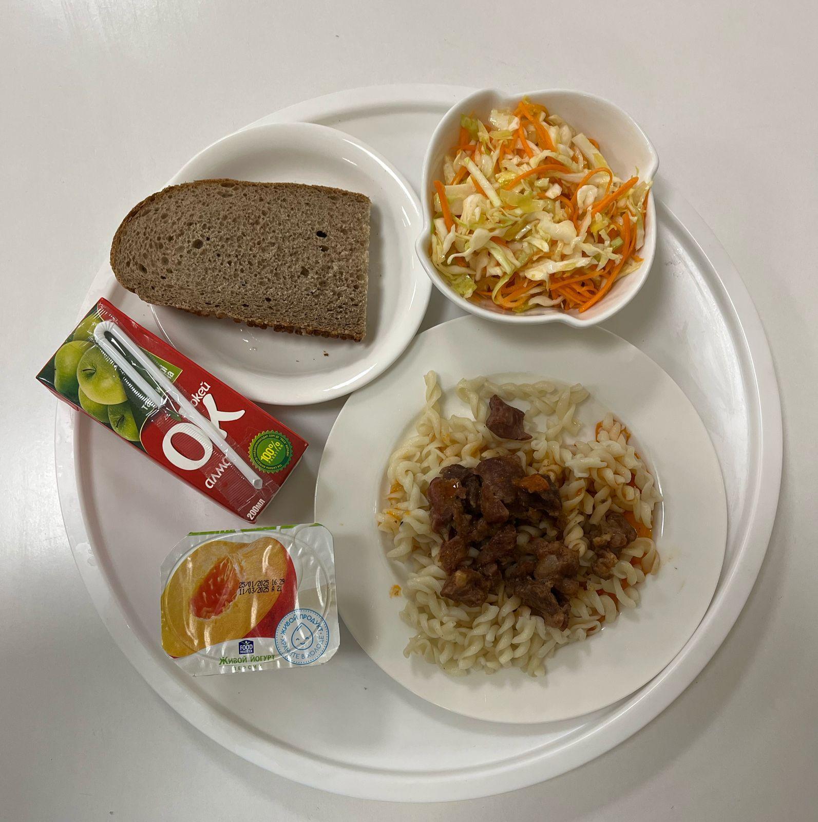 Төрт апталық ас мәзірінің 4-аптасының 1-күні (24.02.2025) ж.